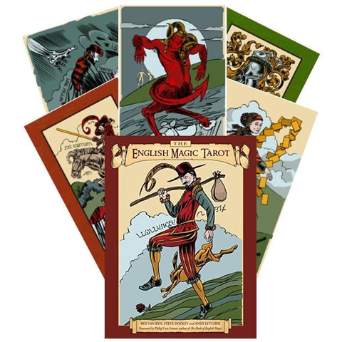 The English Magic Tarot cards Weiser Books