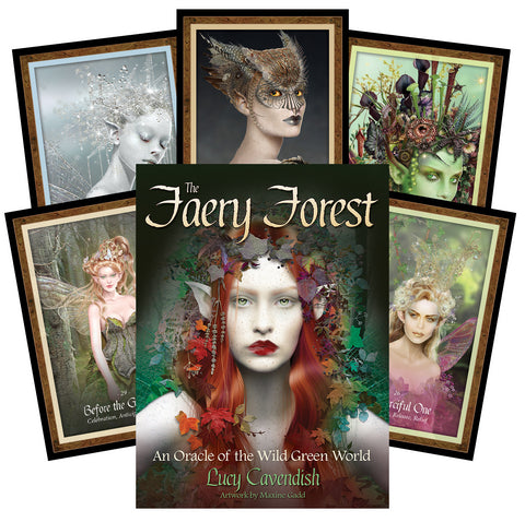 The Faery Forest Oracle Cards Blue Angel