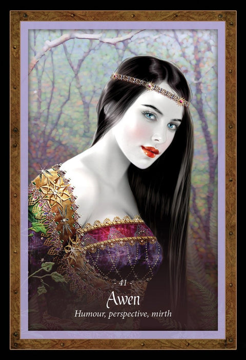 The Faery Forest Oracle Cards Blue Angel