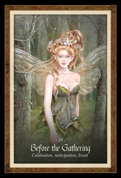 The Faery Forest Oracle Cards Blue Angel