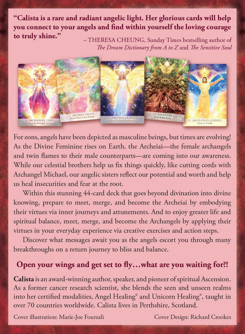 The Female Archangels Oracle Cards Findhorn Press