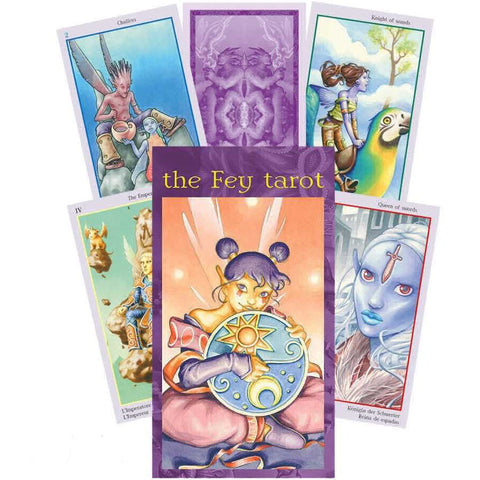 The Fey Tarot crads Lo Scarabeo