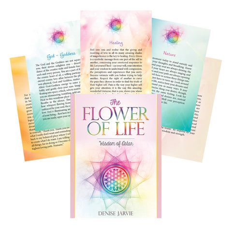 The Flower of Life Oracle cards Blue Angel