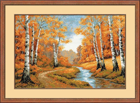 The Golden Grove  - Cross Stitch Kit from RIOLIS Ref. no.:1155