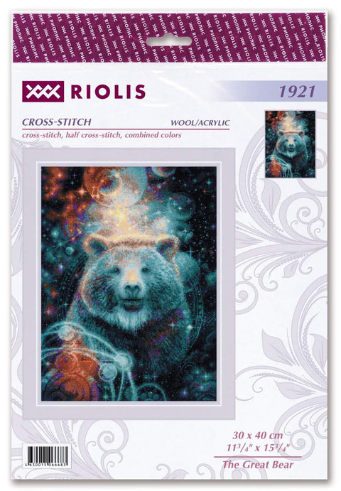 The Great Bear cross stitch kit by RIOLIS Ref. no.: 1921