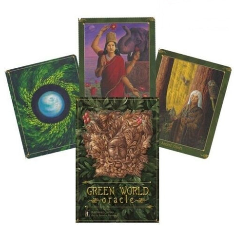 The Green World Oracle Cards Schiffer Publishing