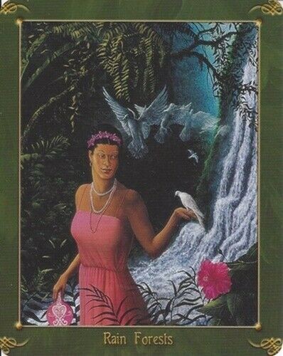 The Green World Oracle Cards Schiffer Publishing