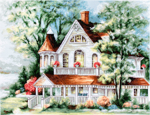 The Lake House SBU4000 - Cross Stitch Kit