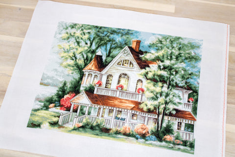 The Lake House SBU4000 - Cross Stitch Kit