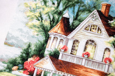 The Lake House SBU4000 - Cross Stitch Kit