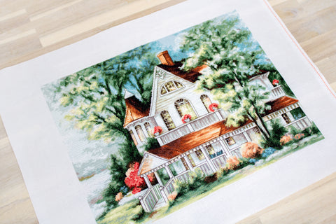 The Lake House SBU4000 - Cross Stitch Kit