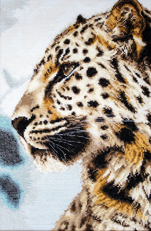 The Leopard SBU4006 - Cross Stitch Kit