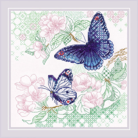 The Lightness of Spring cross stitch kit by RIOLIS Ref. no.: 1946