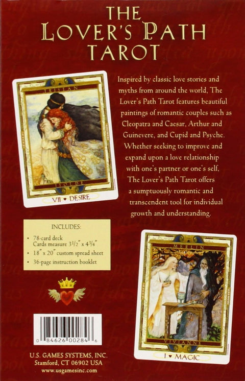 The Lovers Path Tarot cards by US Games Systems