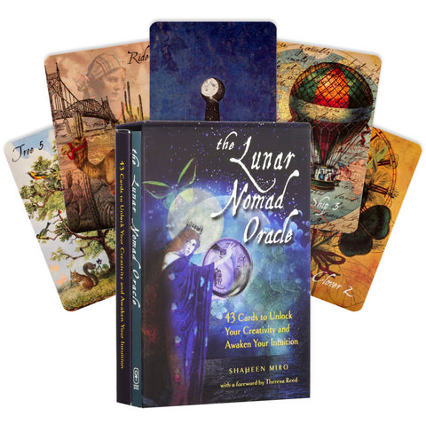 The Lunar Nomad Oracle Cards And Book Set Weiser Books