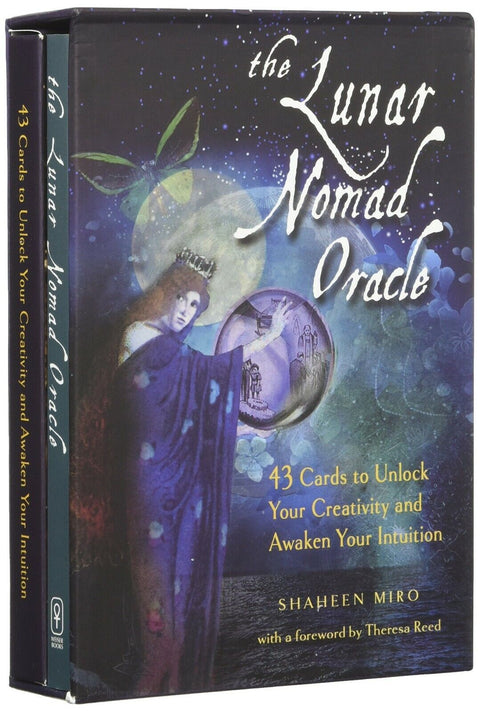 The Lunar Nomad Oracle Cards And Book Set Weiser Books