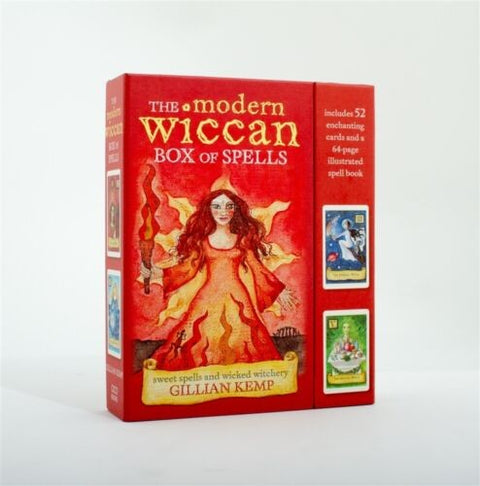 The modern wiccan box of spells cards Schiffer Publishing