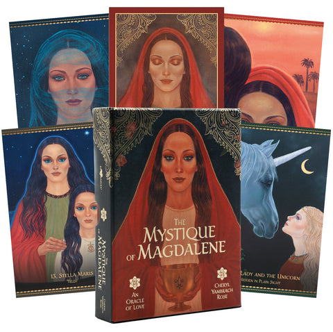 The Mystique Of Magdalene Oracle Cards Blue Angel