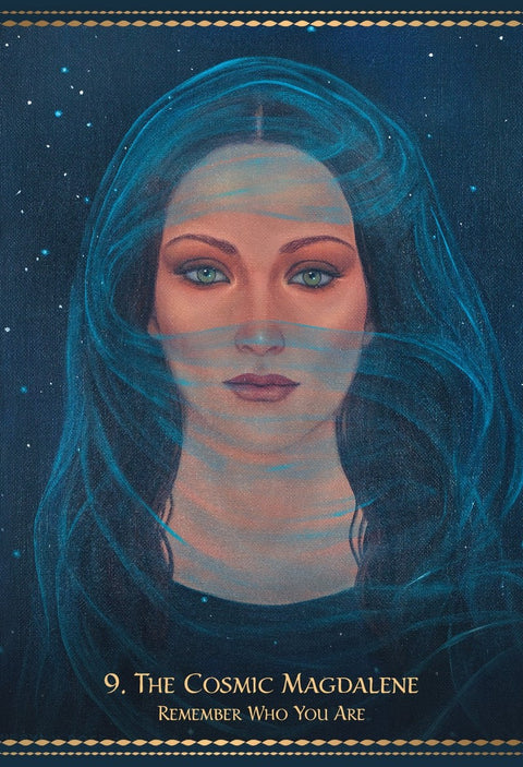 The Mystique Of Magdalene Oracle Cards Blue Angel