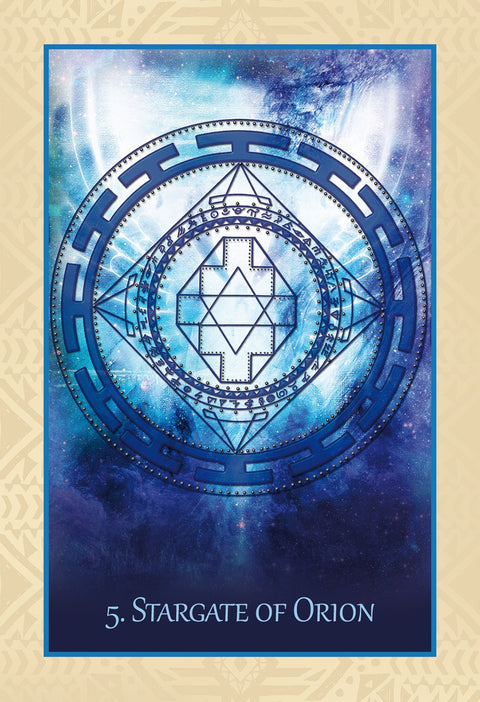 The Native Heart Healing Oracle cards Blue Angel