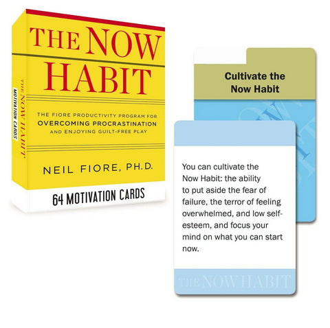 The Now Habit Motivation Cards Tarcher