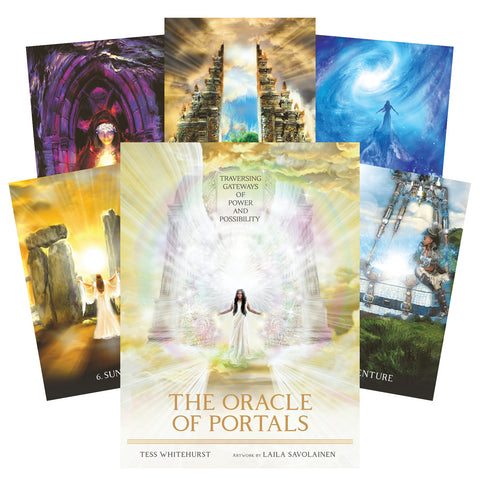 The Oracle Of Portals cards Blue Angel