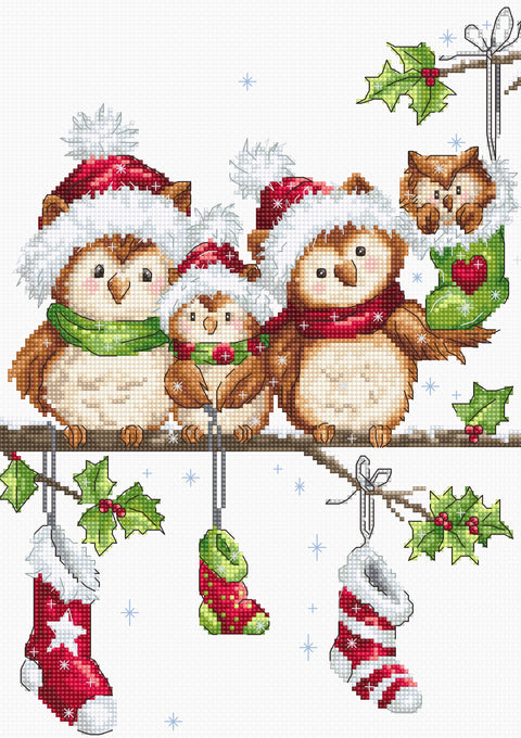 The Owls SB1186 - Cross Stitch Kit