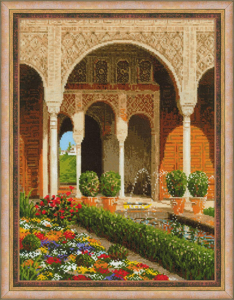 The Palace Garden - Cross Stitch Kit from RIOLIS Ref. no.:1579