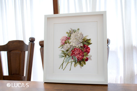 The Peonies SB2355 - Cross Stitch Kit