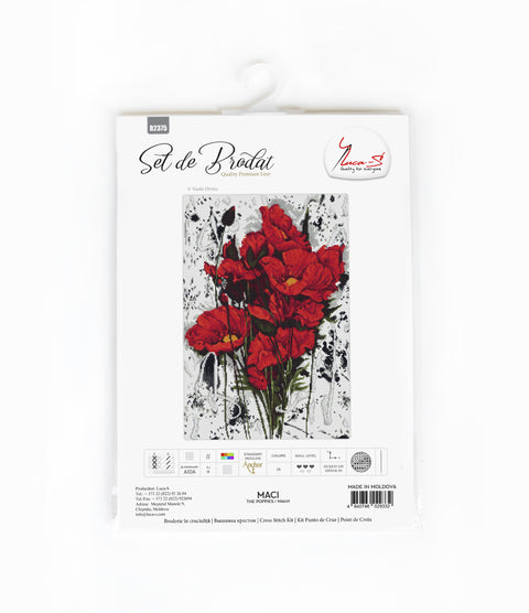 The Poppies SB2375 - Cross Stitch Kit