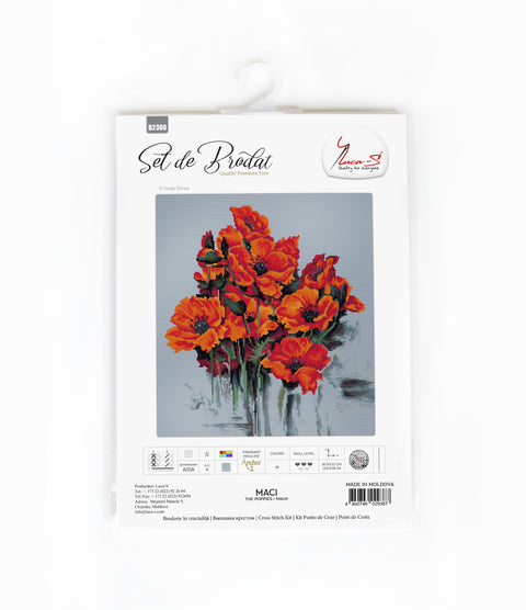 The Poppies SB2380 - Cross Stitch Kit