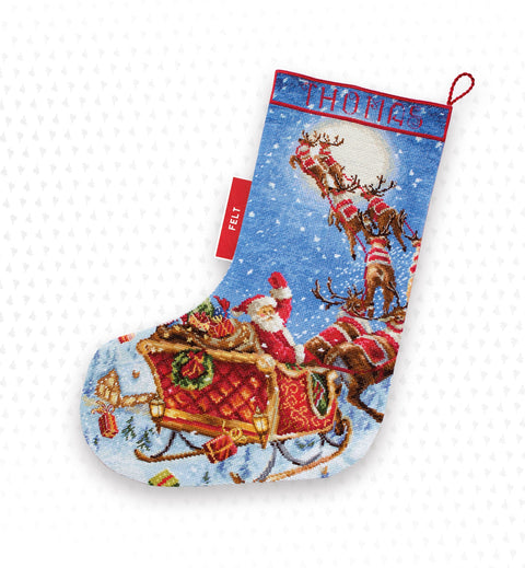 The Reindeers on it's way! SLETI989 - Cross Stitch Kit