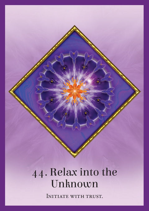 The Secret Language of Your Soul oracle cards Blue Angel