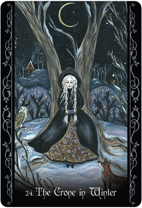 The Solitary Witch Oracle Cards Blue Angel