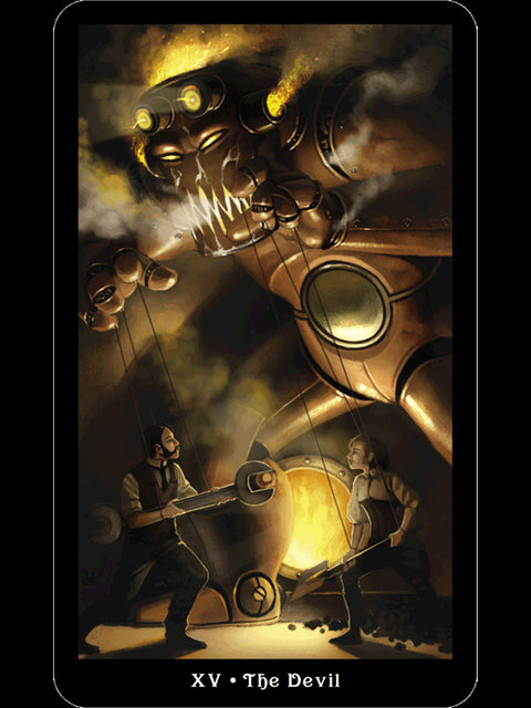 The Steampunk Tarot Cards Llewellyn