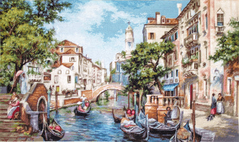 The Streets of San Polo SB589 - Cross Stitch Kit