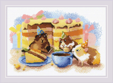 The Tastiest Bite. Cross Stitch kit by RIOLIS Ref. no.: 2126