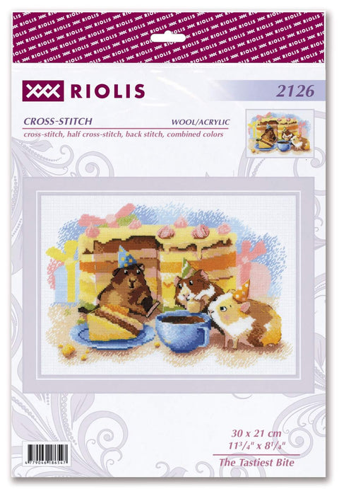 The Tastiest Bite. Cross Stitch kit by RIOLIS Ref. no.: 2126