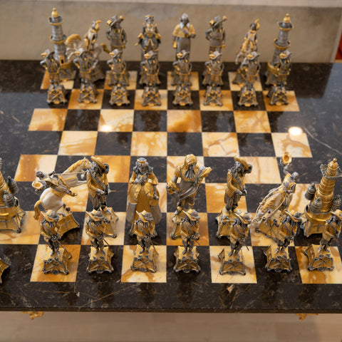 The three musketeers: Ultra Luxurious Limited Edition Chess Set