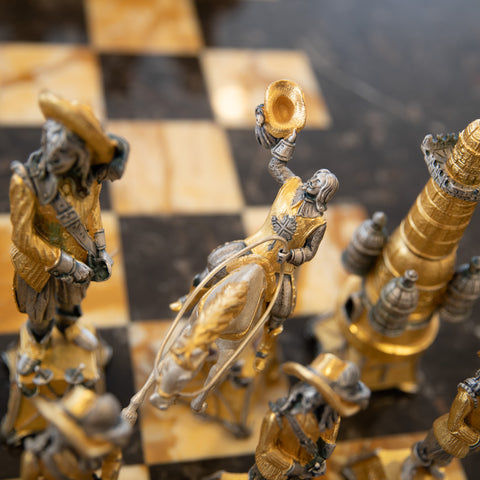 The three musketeers: Ultra Luxurious Limited Edition Chess Set