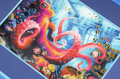 The Underwater Kingdom cross stitch kit by RIOLIS Ref. no.: 1788