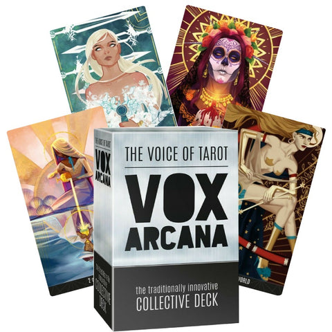 The Voice of tarot VOX Arcana cards Lo Scarabeo