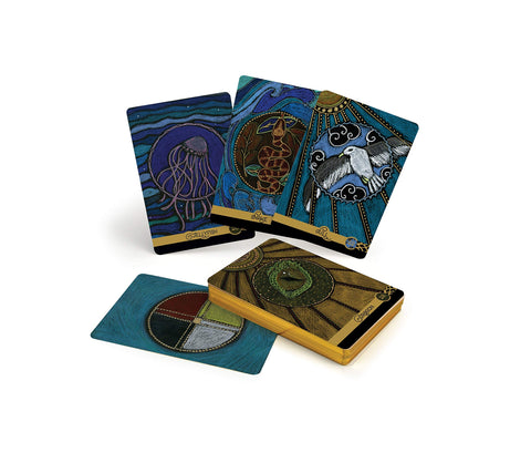 The Wild Elemental Oracle cards Schiffer Publishing