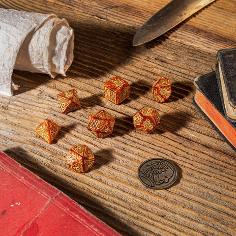 The Witcher Dice Set Vesemir The Wise Witcher Q workshop