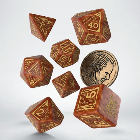 The Witcher Dice Set Vesemir The Wise Witcher Q workshop