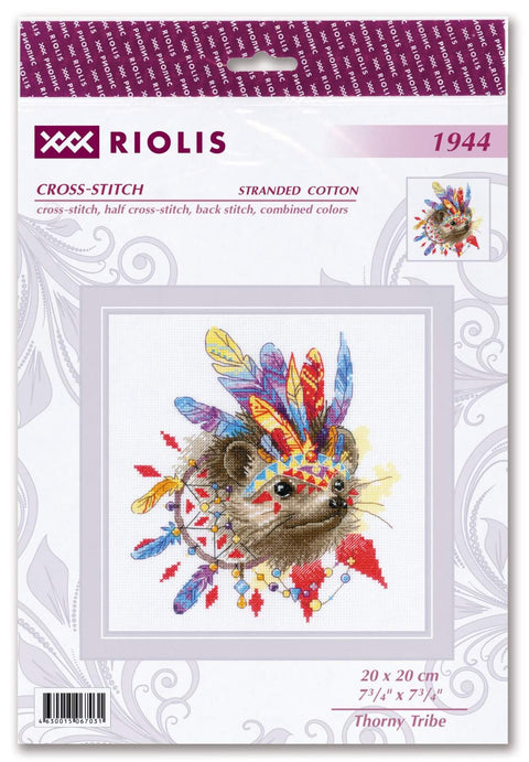 Thorny Tribe cross stitch kit by RIOLIS Ref. no.: 1944