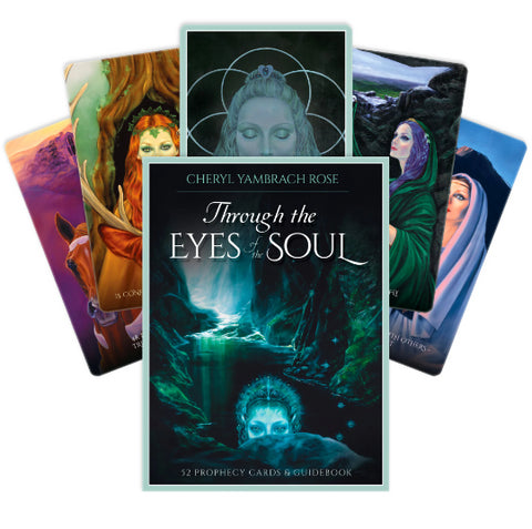 Through the Eyes of the Soul Oracle cards Blue Angel