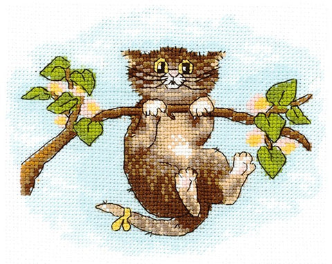 Throw Me Up! SANP-31 - Cross Stitch Kit by Andriana