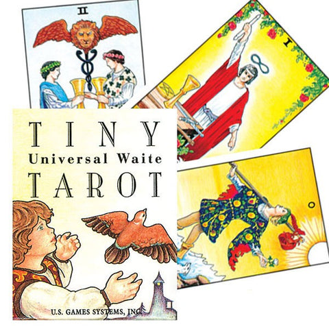 Tiny Universal Waite Tarot cards US Games Systems