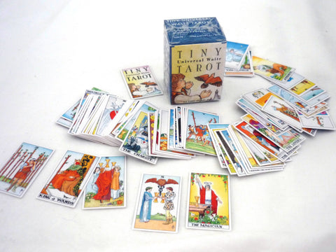 Tiny Universal Waite Tarot cards US Games Systems